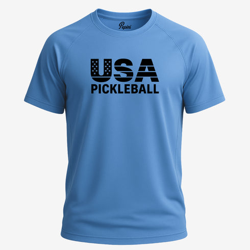 USA Pickleball Stripes & Stars Performance Shirt – Short Sleeve, Long Sleeve & Hoodie